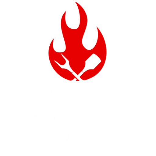 Logo Restauracji Riverside. Dym i Ogień z Gdańska